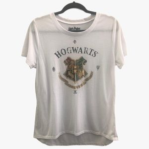 HARRY POTTER Hogwarts T-Shirt White Size XL